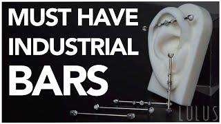 MUST HAVE Industrial Piercings | 2021 #shorts