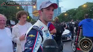 Chase Elliott & Daniel Suarez Have Discussion After Chicago Street Race; Then, Suarez Elaborates