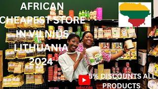 HOW WE LIVE AS AFRICANS IN VILNIUS LITHUANIA , FOOD SHOPPING,+ GROCERIES #shopping #fypシ゚viral #fy