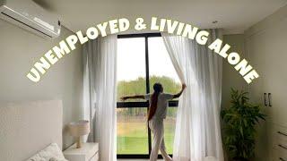 Unemployed & Living Alone Ep 7|  VLOG | Get To Know Me