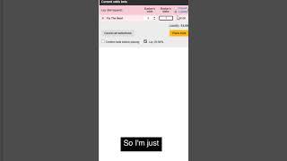 Betfair How To Create A trade without Cashout #short