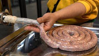 Handmade Sausages from German Craftsmen│Korean Handmade Sausage│Korean Street Food