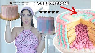 I ordered a Gender Reveal CAKE from 1 vs 5 STAR BAKERY!!