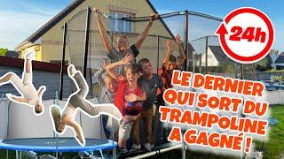 SOIRÉE PYJAMA DANS LE TRAMPOLINE, le dernier qui sort gagnera !