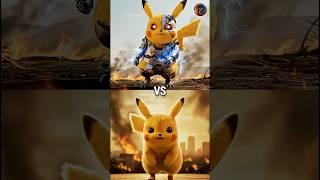 Robotic Pikachu vs Original Pikachu, Charmander, Blastoise, Ivysaur, Snorlax
