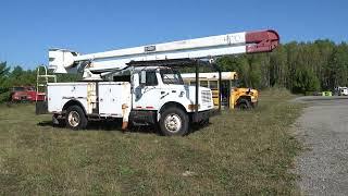 121 - 1995 International 4900 Boom Truck for sale