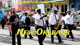 New Orleans - Famous for Jazz music, Brass bands, Mardi Gras, Architecture and Voodoo - USA 