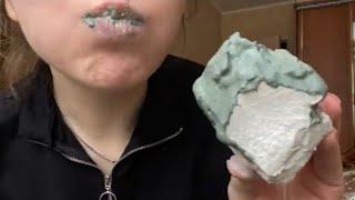 Lerkin Crunch//Wet Crunch//ASMR//Chalk Crunch//Mukbang//Chalk Eating Sound