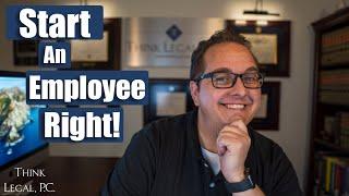 How To Set Up Employees the RIGHT Way | Lawyer Answers | Think Legal