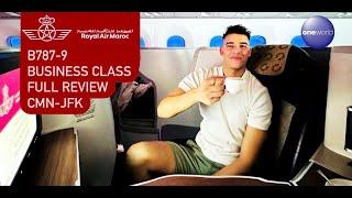 2024 NEW | Royal Air Maroc | B787-9 Business Class to New York - Full Review 4K HD