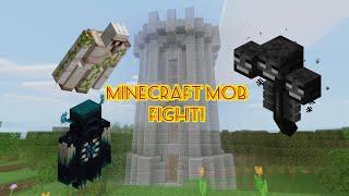 Minecraft Mob Fight! | Modded Version!