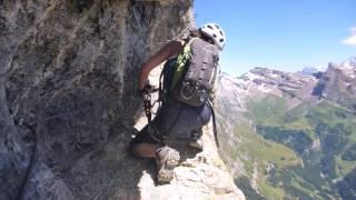 Switzerland's longest Via Ferrata - Leukerbad