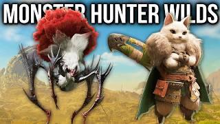 Monster Hunter Wilds ALL Hidden Gameplay Details - New Monsters Lala Barina & Scarlet Forest Trailer