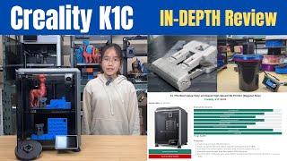 Creality K1C 3D Printer: in-depth review, testing with Nylon Carbon Fiber, ASA, TPU, PETG+, PLA PRO