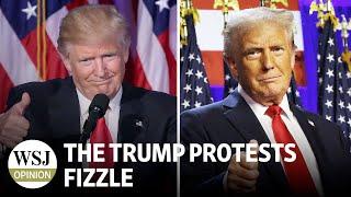 The Trump Protests Fizzle