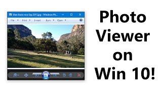 How to bring back Windows 7 Photo Viewer in Windows 10! (Free fix, no downloads)