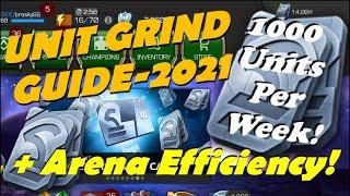 Unit Grind Guide | Easy vs Grindy | Maximize Efficiency! Marvel Contest of Champions