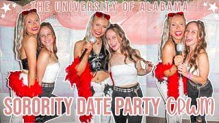 Sorority Date Party! | Pi Beta Phi, Get Ready With Me | The University of Alabama
