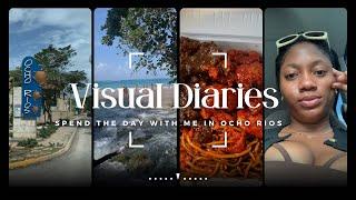 Visual Diaries|Come spend the day with me in Ocho Rios, Jamaica  (travel vlog)  #dunnsriverfalls