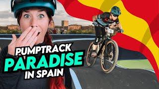 The biggest pumptrack in the world!!! - MTB Vlog Torrevieja, Spain