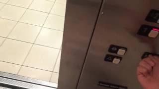 1998 Schindler 300A hydraulic elevator at JCPenney of Woodlands Mall in The Woodlands, TX