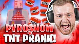 XXL PYROSHOW + Explosiver PRANK an den RENTNER in Craft Attack 12!