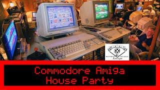 Commodore Amiga Retro Gaming House Party