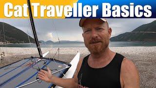 Catamaran traveller settings basics