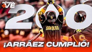 ¡LA REGADERA! Luis Arráez es CAMPEÓN BATE de la Liga Nacional con .314 - BÉISBOL VE