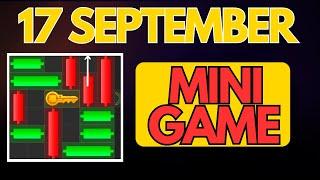 17 SEPTEMBER Hamster Kombat MINI GAME Solved