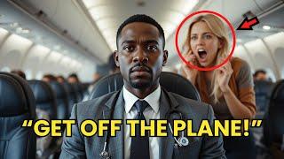 White Karen Gets Destroyed By Black Man On Plane!