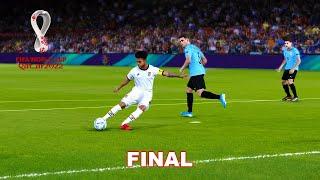 PES 2021 / USA vs Uruguay / Final FIFA World Cup Qatar 2022 / Full HD Match / Gameplay PC