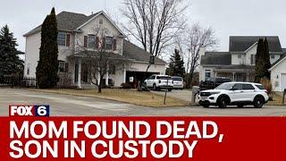 Woman found dead inside home; son arrested | FOX6 News Milwaukee