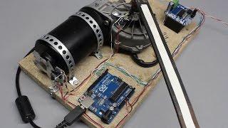 Rotary encoder or: How to build a digital servo using an Arduino and photo sensors