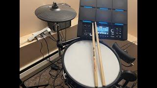 My Alesis Strike Multipad mini-kit and setup #alesisdrums #alesisstrike @AlesisVideo