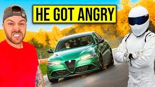 NURBURGRING EXPERT FULL SENDS MY ALFA ROMEO WITH A FERRARI ENGINE