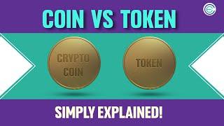 COIN vs TOKEN | Difference Between Coin and Token  | Simply Explained |  Cryptela