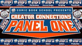 Comic Book School Presents:: Creator Connection: Panel 1