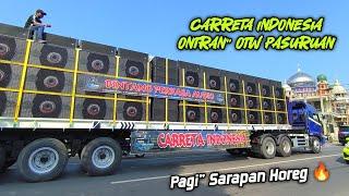 Carreta Indonesia bikin Ontran' lagi,,Pagi" warga Malang sudah dikasih sarapan Horeg,,otw Pasuruan