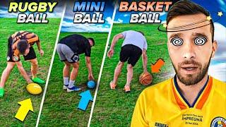 FOOTBALL CHALLENGE CU MINGI DIFERITE PE ECHIPE CU TUDOR BUTAN ( DIZZY CHALLENGE )