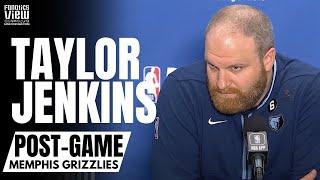 Taylor Jenkins Reacts to Memphis Grizzlies Facing Elimination vs. Lakers & Strategy vs. LeBron James