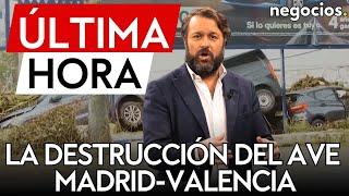 ÚLTIMA HORA | El AVE Madrid-Valencia no se restablecerá hasta dentro de dos o tres semanas