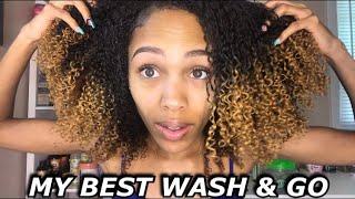 My Best Wash & Go + Tips for Moisture & ZERO Shrinkage