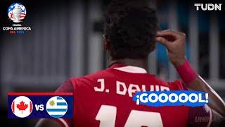 ¡SORPRESA Y GOL! Canadá lo quiere ganar | Canadá 2-1 Uruguay | Copa América 2024 - 3er Lugar | TUDN