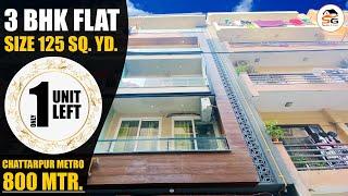 3 BHK Flat in Chattarpur Enclave | Only 1 Unit Left | Book Now | Flats Near Chattarpur Metro | Sasta