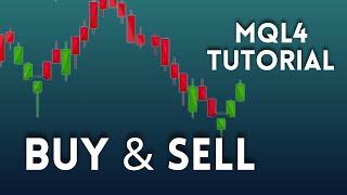 Buy and Sell in MQL4 Simple #shorts