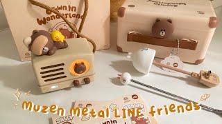 Muzen LINE friends unboxing BEST PORTABLE SPEAKER