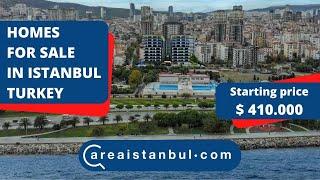 Sea view properties for sale in Istanbul, apartment for sale Turkey