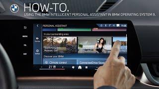 Using the BMW Intelligent Personal Assistant in BMW Operating System 9