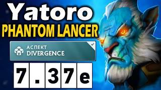 Яторо на Фантом Лансере, Наконец-то ВЕРУНЛСЯ?! - Yatoro Phantom Lancer 7.37 ДОТА 2